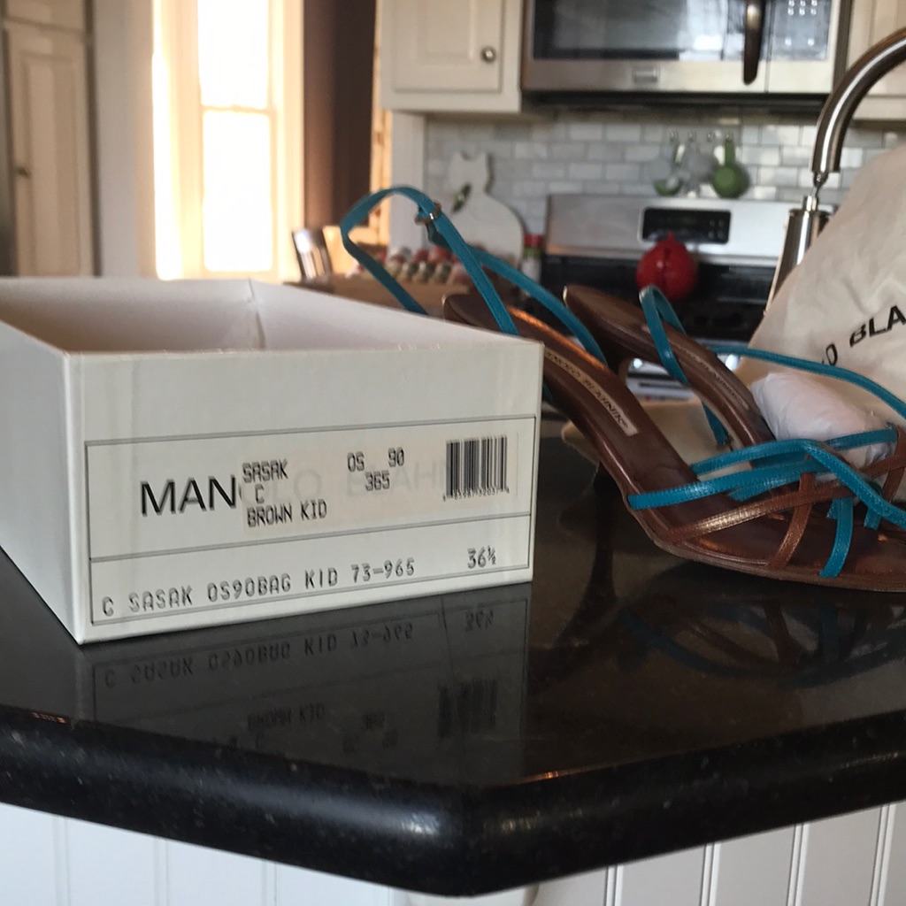 Rarely Worn Size 6 1/2 Gorgeous Manolos
